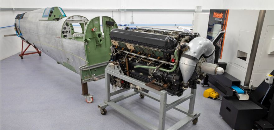 Vintage aeroplane restorer soars with Mazak machine investment